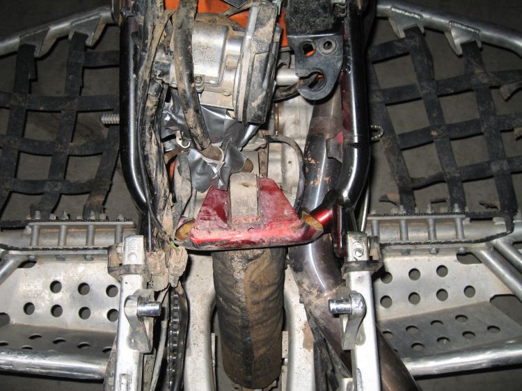 Need advice, keep breaking honda atv frames X